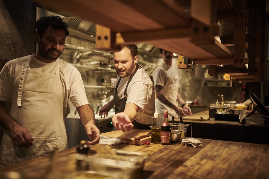 Astoria kitchen scene